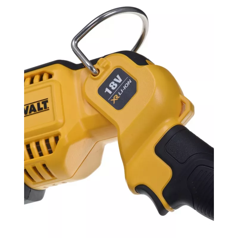 Lâmpada suspensa DeWalt DCL043-XJ, LED 1000 lm, 3 lâmpadas, ângulo de iluminação 90°, amarelo/preto