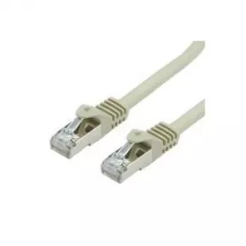 VALUE - Cabo de rede - RJ-45 (M) para RJ-45 (M) - 1 m - SFTP - CAT 6a - Cinzento