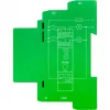 Shelly Pro Dimmer 2PM de encastrar azul, verde, cinzento