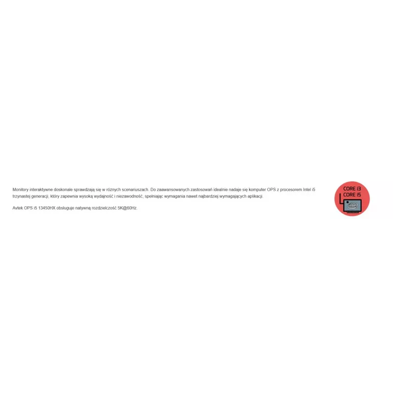 Computador Avtek Ops I5 13450HX 8GB 256GB/WIN 11 Pro