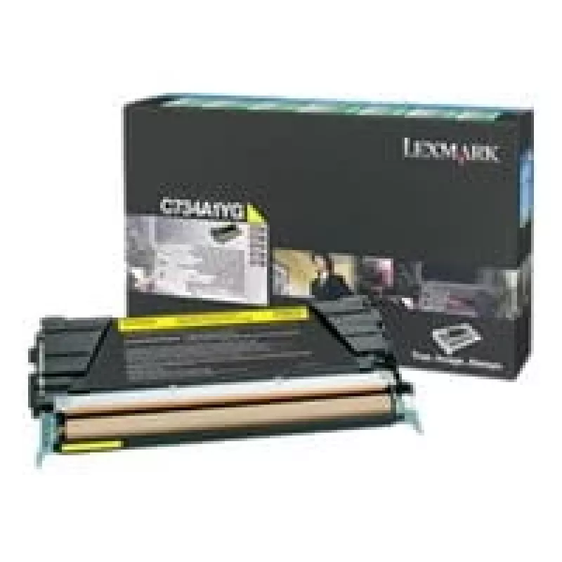 Lexmark - tinteiro - 1 x amarelo - 6000 páginas - LRP / LCCP (C734A1YG)