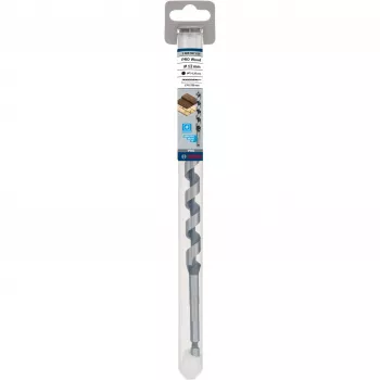 Bosch PRO Wood 2608597626 broca helicoidal para madeira, 12 mm, comprimento total 235 mm, comprimento útil 170 mm, haste sextavada de 1/4 de polegada, 1 un.