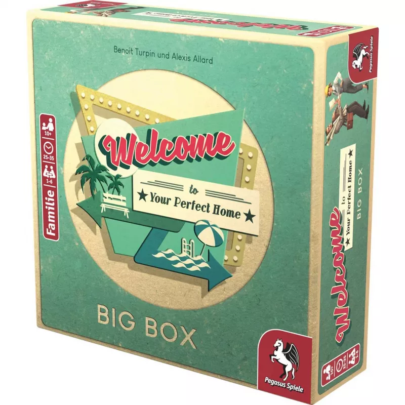 Bem-vindo ao teu lar perfeito Big Box, jogo de tabuleiro