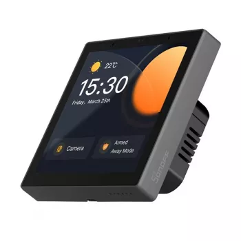 Painel de controlo inteligente de parede Sonoff NSPanel Pro – Wi-Fi, Bluetooth, suporte ZigBee, modelo NSPanel86PB