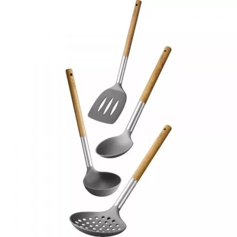 Conjunto de utensílios de cozinha em madeira Lamart LT