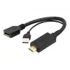 Adaptador de vídeo Cablexpert - 10 cm