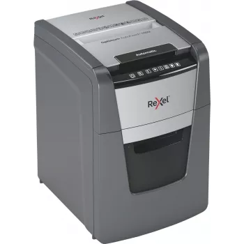 Rexel Optimum Auto+ 100M destruidora de documentos corte micro 55 dB 22 cm preto, cinzento