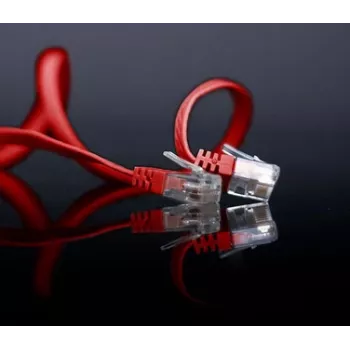 Cabo de rede ShiverPeaks SP713-SLR 3m Cat6 U/UTP Vermelho