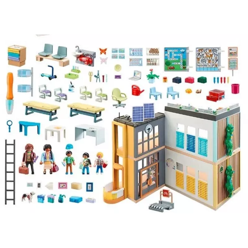 Conjunto de brincar de ação/aventura Playmobil City Life 71327 multicolorido idade 4–10