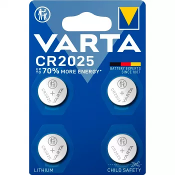 Pilha Varta 06025 101 404 CR2025 lítio 20 mm