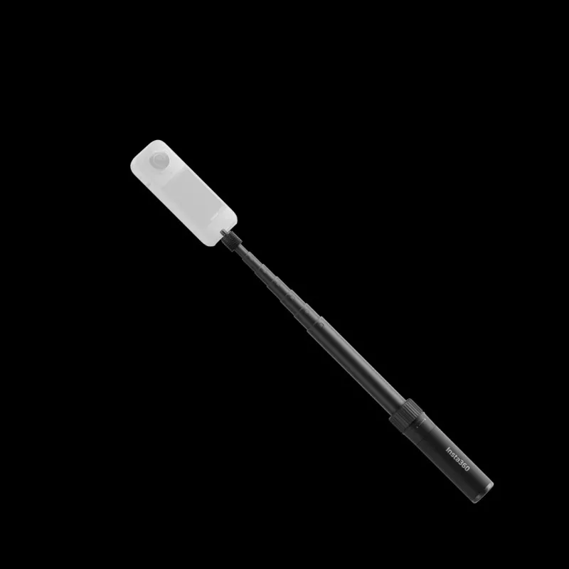 Punho de tripé / acessório Bullet-Time Insta360 CINSKAVK — selfie stick compatível, 29,7–120 cm, plástico, preto