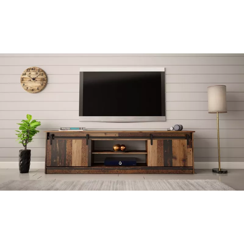 Móvel RTV GRANERO 200x56.7x35 madeira velha