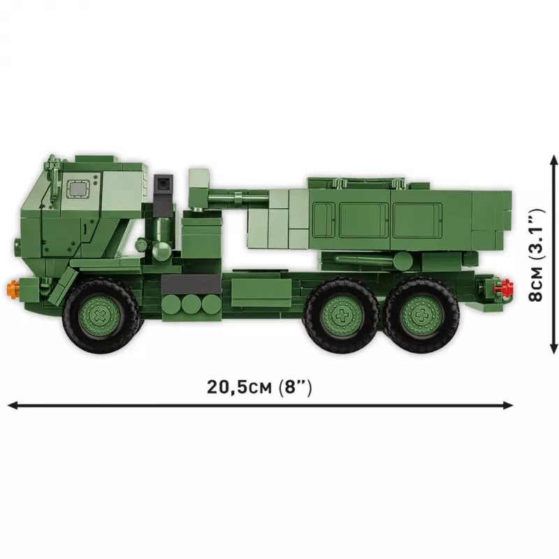 COBI 2626 Armed Forces M142 HIMARS conjunto de construção, 604 peças