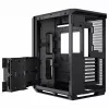 APNX V1-W-BK-v1 Midi-Tower preto, madeira