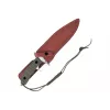 Cinema Classic Rambo V CC-H5 faca com bainha de couro