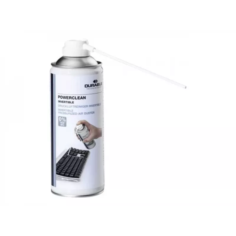 Durable Powerclean 350 - spray de ar comprimido - transparente