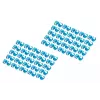 DIGITUS - Clipes de cabo com codificação de cores - para cabo de patch - azul (embalagem de 100) (A-CC-B)