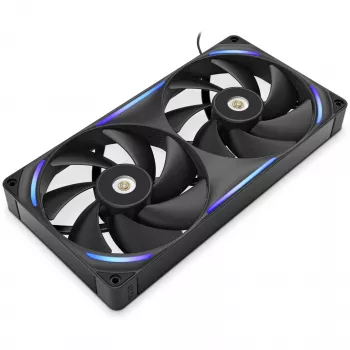 Ventoinha para caixa de computador NZXT F280X 140 mm preta, 1 unid., 280 × 140 × 30 mm
