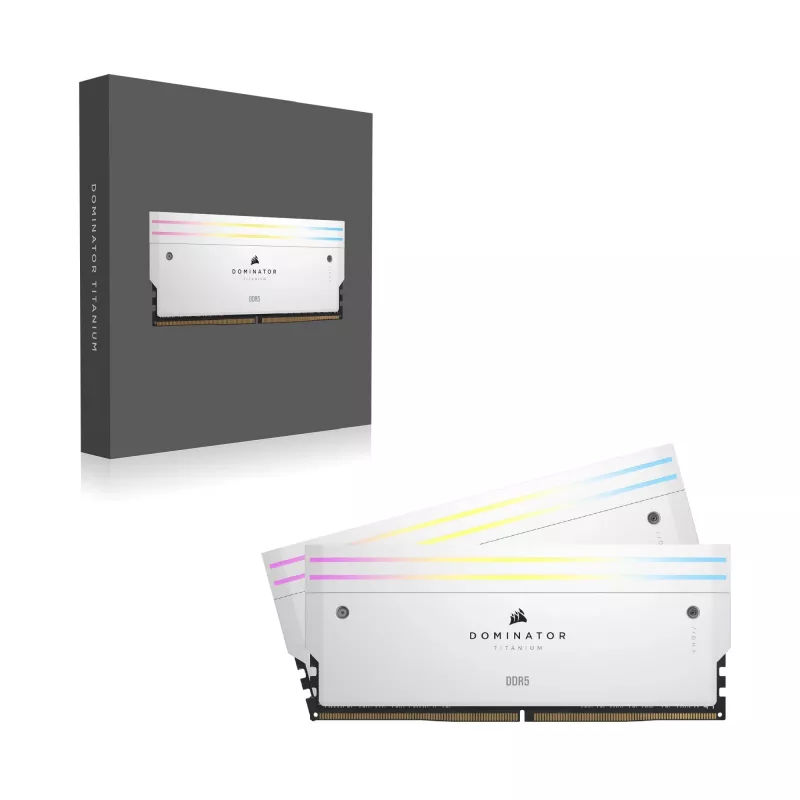 Módulo de memória Corsair CMP64GX5M2B6000C30W branco