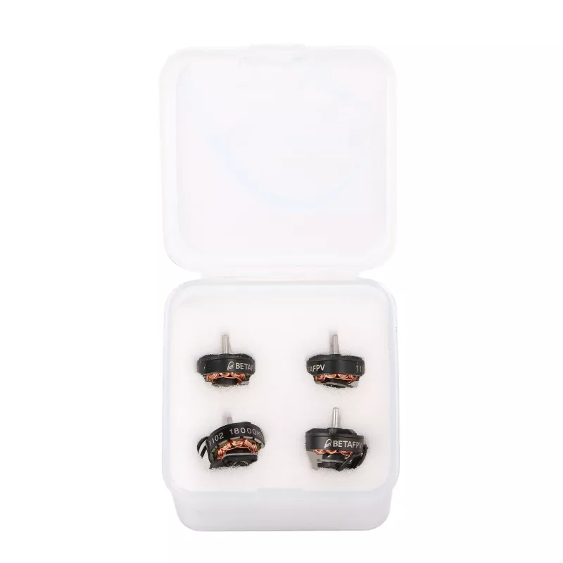 Conjunto de motores brushless para drone BETAFPV 1102 18000KV, 4 unidades, comprimento do estator 45 mm