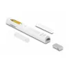 DeLOCK apresentador laser USB branco sem fios com recetor USB RF Nano