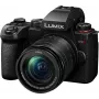 Panasonic Lumix G9 II + 12-60mm F3.5-5.6 MILC 25,21 MP Live MOS 11552 x 8672 píxeis preto (DC-G9M2ME)