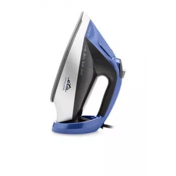 Ferro de engomar a vapor ETA | ETA227690000 Chloe | Ferro de engomar a vapor | 2600 W | capacidade do depósito de água 350 ml | vapor contínuo 40 g/min | prateado/azul