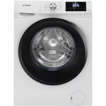 Máquina de lavar e secar roupa independente BOMANN WAT 7186 de carregamento frontal branca 8 kg de lavagem / 5 kg de lavagem+secagem 1400 rpm