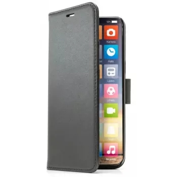 Capa tipo carteira Screenor SMART para Google Pixel 9A, preta