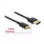 Cabo HDMI DeLOCK 85119 0,25 m Type-A Type-D preto