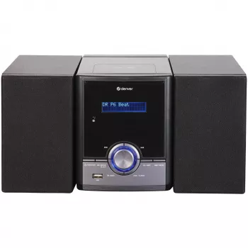 Micro-sistema Denver MDA-285 com BT, CD, rádio e AUX
