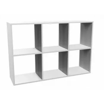 Estante de sala Topeshop MALAX 2X3 BIEL