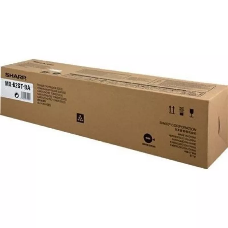 Toner Sharp MX62GTBA 2000 páginas preto