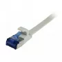 Cabo de rede RJ45 - CAT6A 500 MHz - 5 m - cinzento - U/FTP - plano - TPE (Superflex) - AWG32 - Synergy 21