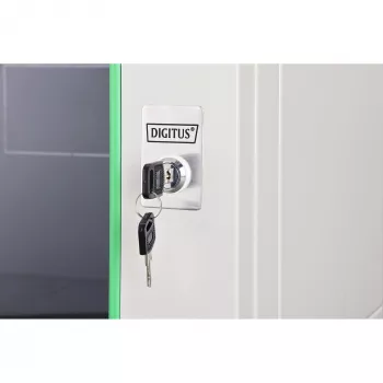 Rack de montagem na parede Digitus DN-19 07-U-EC