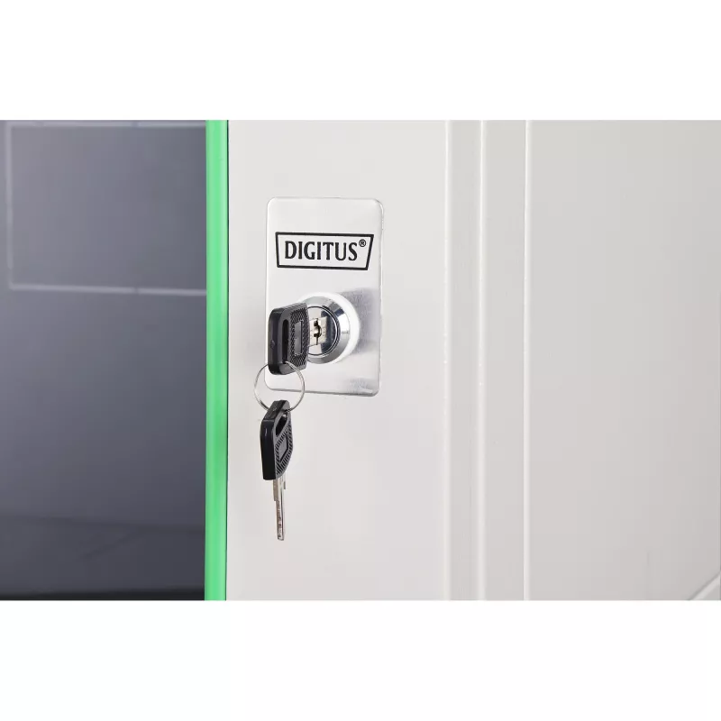 Rack de montagem na parede Digitus DN-19 07-U-EC