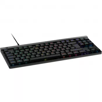 Logitech G G515 - Teclado - TKL - Retroiluminação - USB - QWERTY - Nórdico (Dinamarquês/Finlandês/Norueguês/Sueco)