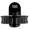 Sensor de movimento e crepuscular MACLEAN MCE25 B — detetor de movimento com sensor de luz, montagem em parede/teto