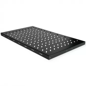 Prateleira para rack ROLINE 19 polegadas 1U 50 kg preto aço