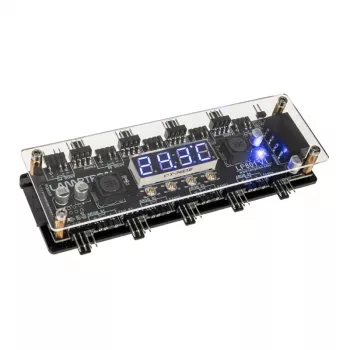 Controlador de ventoinhas Lamptron LP801 com ecrã