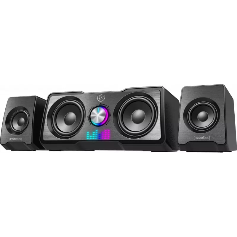 Altifalantes multimédia 2.1 ROCK, RBLGLO00048, 60W