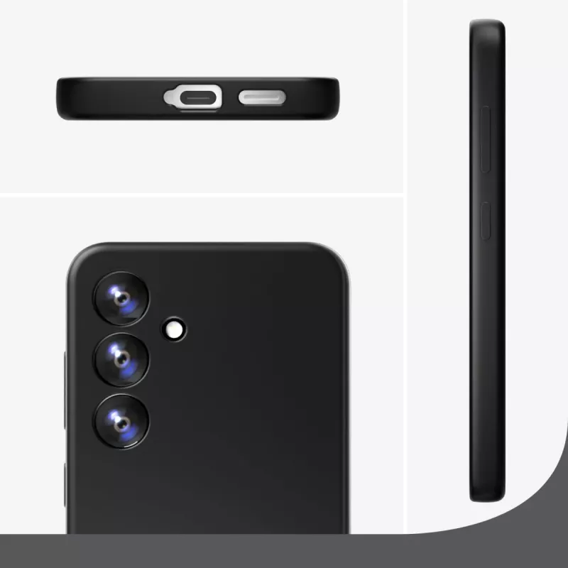 4smarts Silicone Case Cupertino 541337 capa para Samsung Galaxy A56, preta