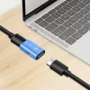 Repetidor HDMI, 20m, 8K 60Hz, HDCP 2.3, alumínio, azul