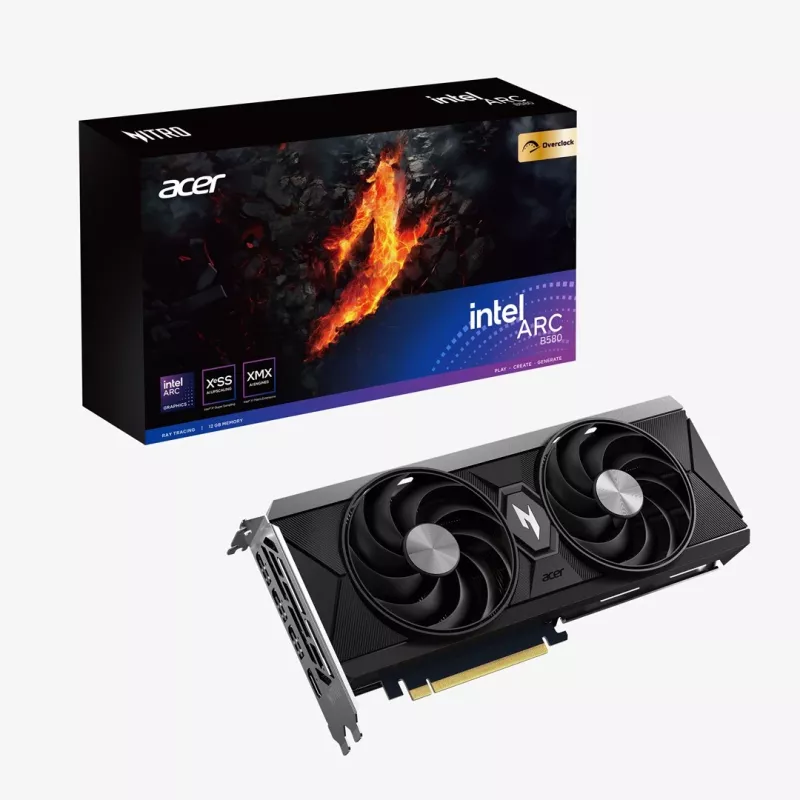 Placa gráfica Acer Nitro Intel Arc B580 OC
