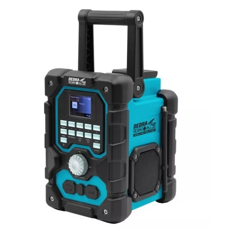 Rádio sem fios DAB+/FM Bluetooth 18V USB