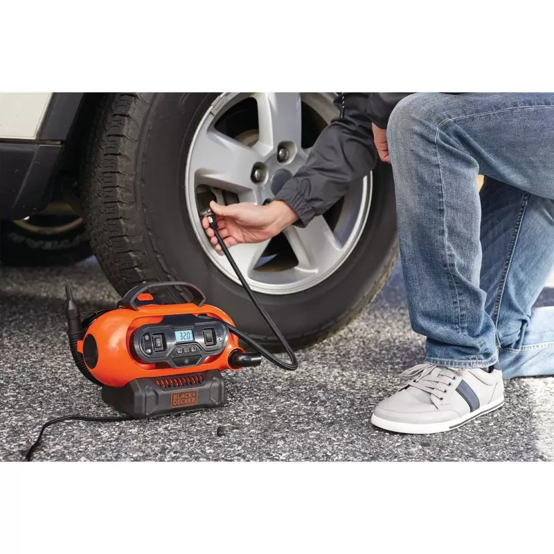 Black & Decker BDCINF18N-QS Compressor de ar 160 l/min AC/isqueiro