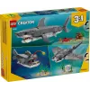 LEGO CREATOR 3 EM 1 31381 Tubarão assustador com um baú do tesouro