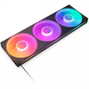 Ventoinha NZXT F420 RGB Core 14 cm preto Fluid Dynamic Bearing