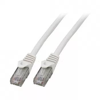 EFB-Elektronik Cabo de patch RJ45 Cat.6 U/UTP LSZH CCA branco 0,5 m Fabricante: EFB Elektronik (K8104WS.0,5)