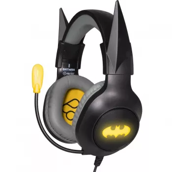 Headset FR-TEC Gaming Headset Batman com orelhas removíveis